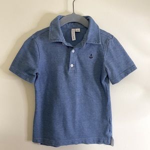 Janie and Jack Blue Polo Size 4T